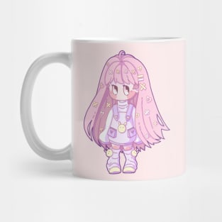 Pink Chibi Girl Mug